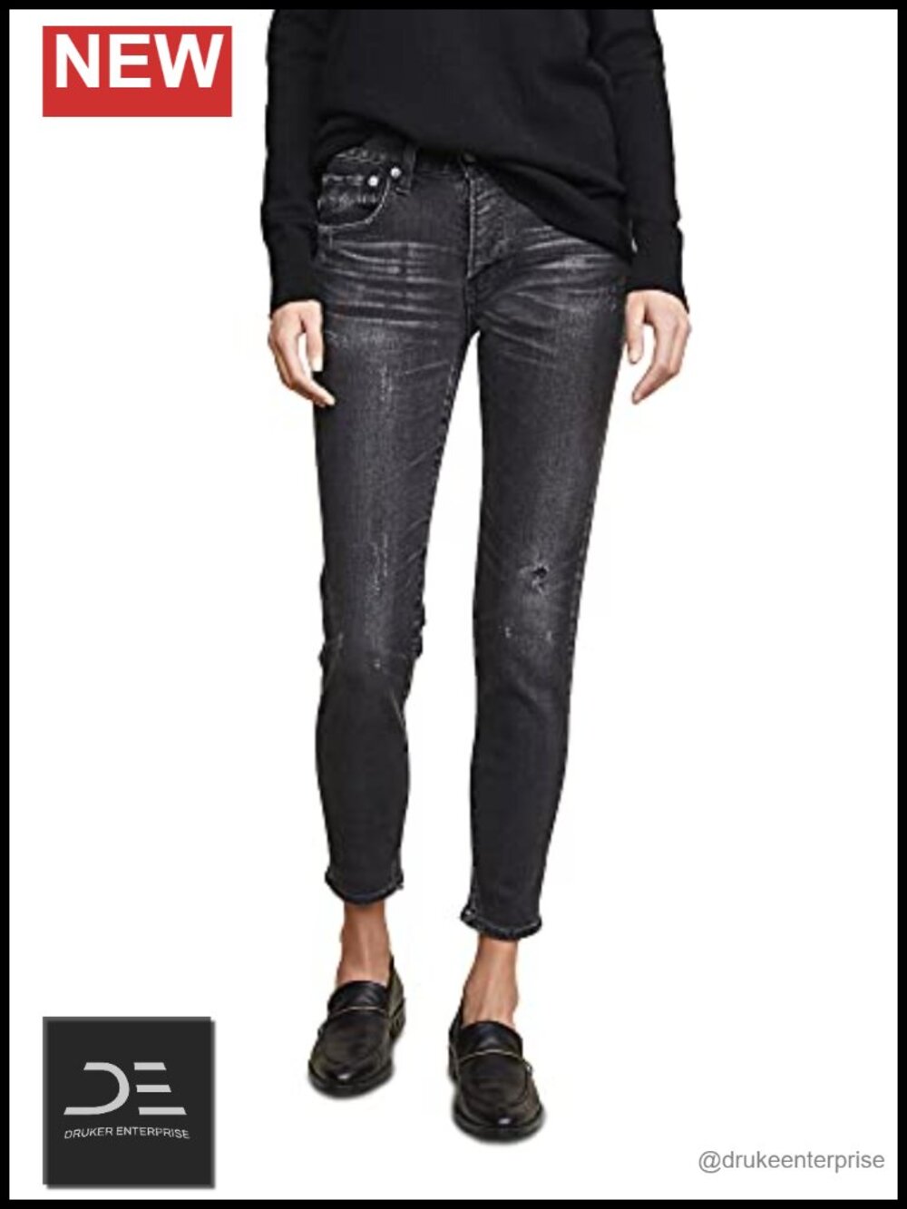 MOUSSY VINTAGE Velma Skinny Jeans Women's Mid Rise Distressed High Stretch Denim